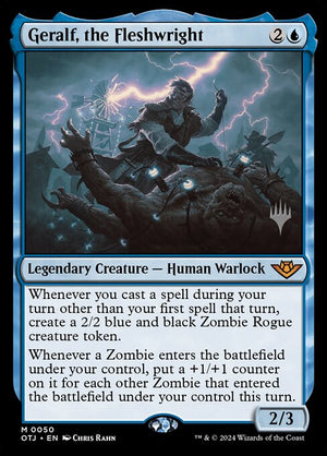 Geralf, the Fleshwright (50p) [Outlaws of Thunder Junction Promos]