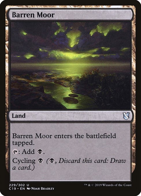 Barren Moor (229) [Commander 2019]