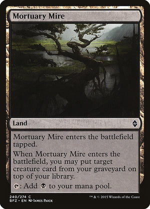 Mortuary Mire (240) [Battle for Zendikar]