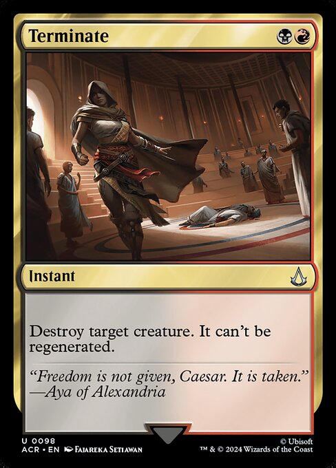 Terminate (98) [Assassin's Creed]
