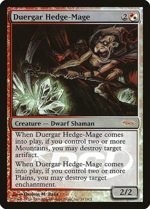 Duergar Hedge-Mage (19) [DCI Promos]