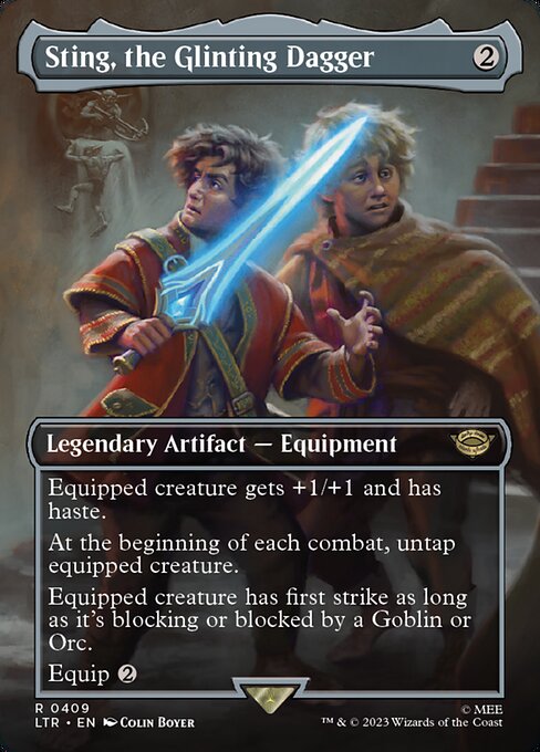 Sting, the Glinting Dagger (409) [The Lord of the Rings: Tales of Middle-earth] [Borderless]