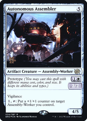 Autonomous Assembler (34s) [The Brothers' War Promos]