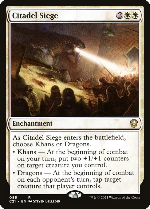 Citadel Siege (85) [Commander 2021]