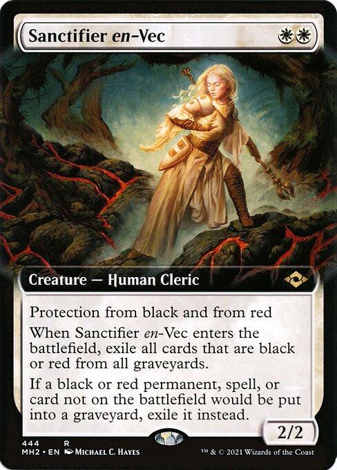 Sanctifier en-Vec (444) [Modern Horizons 2] [Extended Art]