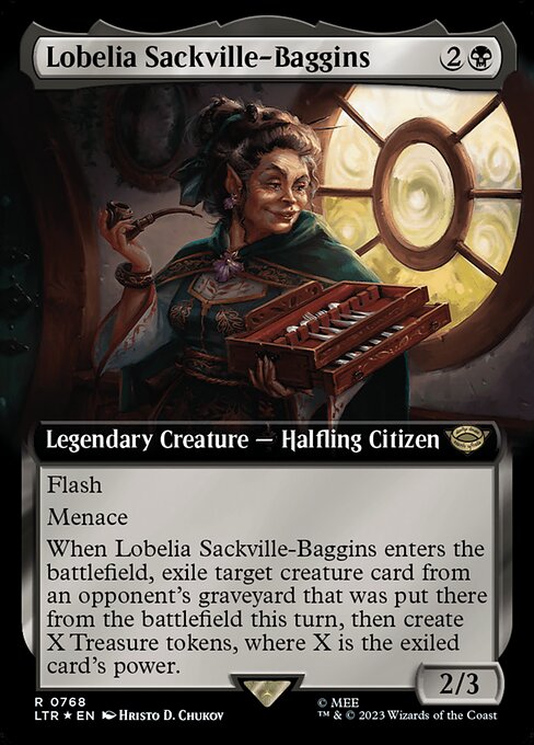 Lobelia Sackville-Baggins (768) [The Lord of the Rings: Tales of Middle-earth] [Extended Art]