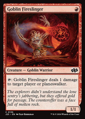 Goblin Fireslinger (136) [Foundations Jumpstart]