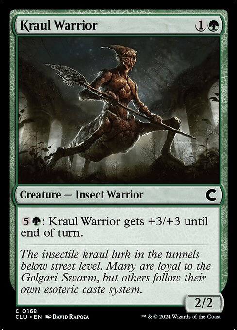 Kraul Warrior (168) [Ravnica: Clue Edition]