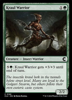 Kraul Warrior (168) [Ravnica: Clue Edition]