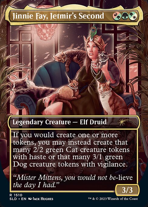 Jinnie Fay, Jetmir's Second // Jinnie Fay, Jetmir's Second (1556) [Secret Lair Drop]