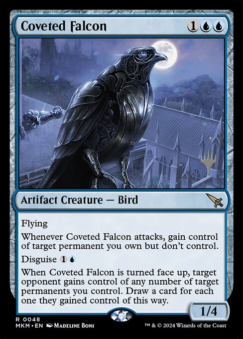 Coveted Falcon (48p) [Murders at Karlov Manor Promos]