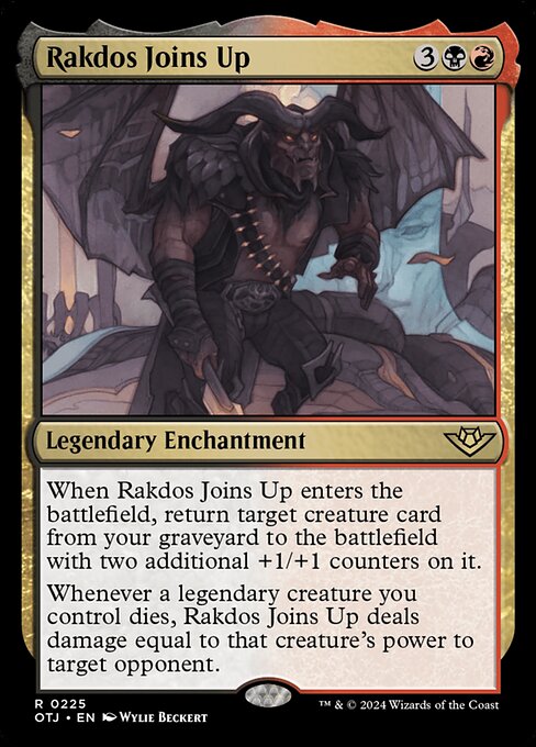 Rakdos Joins Up (225) [Outlaws of Thunder Junction]