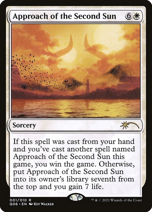 Approach of the Second Sun (1) [Pioneer Challenger Decks 2021]