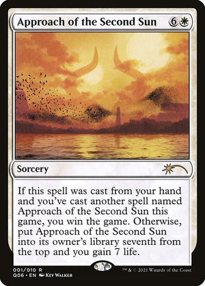 Approach of the Second Sun (1) [Pioneer Challenger Decks 2021]
