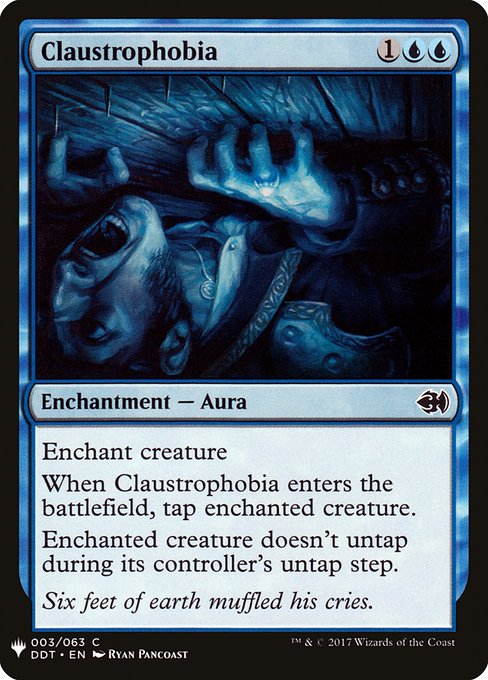 Claustrophobia (DDT-3) [The List]