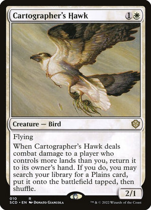 Cartographer's Hawk (10) [Starter Commander Decks]