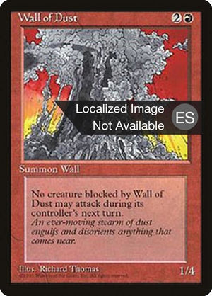 Wall of Dust (229) [Fourth Edition Foreign Black Border]