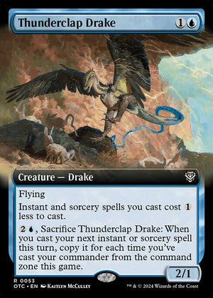Thunderclap Drake (53) [Outlaws of Thunder Junction Commander]