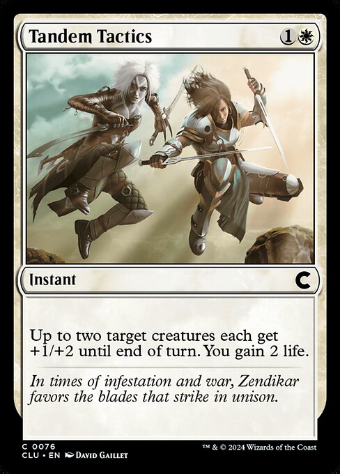 Tandem Tactics (76) [Ravnica: Clue Edition]