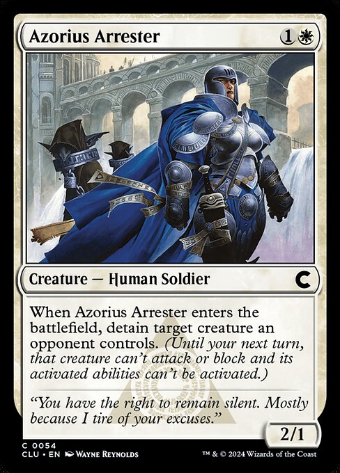 Azorius Arrester (54) [Ravnica: Clue Edition]