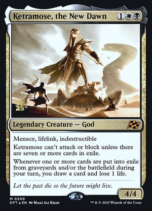 Ketramose, the New Dawn (209s) [Aetherdrift Promos]