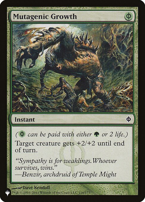 Mutagenic Growth (NPH-116) [The List]