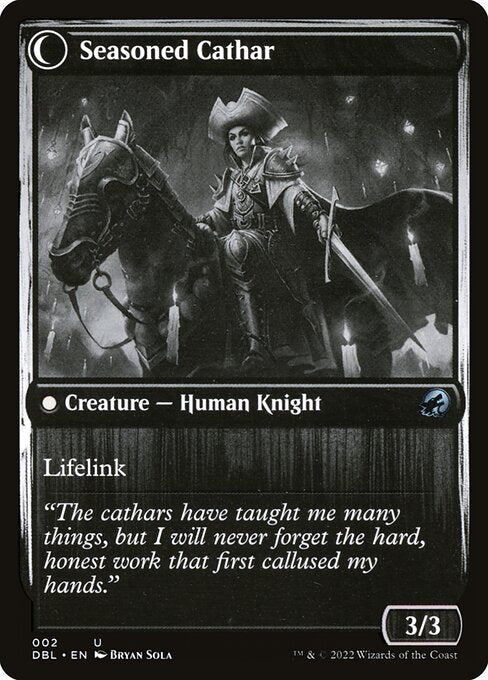 Ambitious Farmhand // Seasoned Cathar (2) [Innistrad: Double Feature]