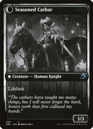 Ambitious Farmhand // Seasoned Cathar (2) [Innistrad: Double Feature] Reverse