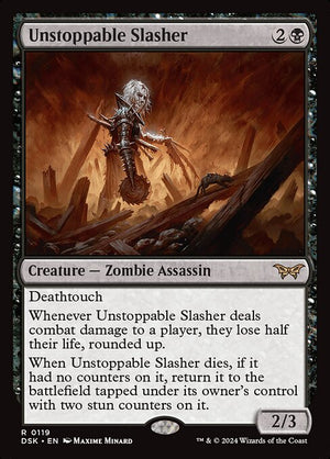 Unstoppable Slasher (119) [Duskmourn: House of Horror]