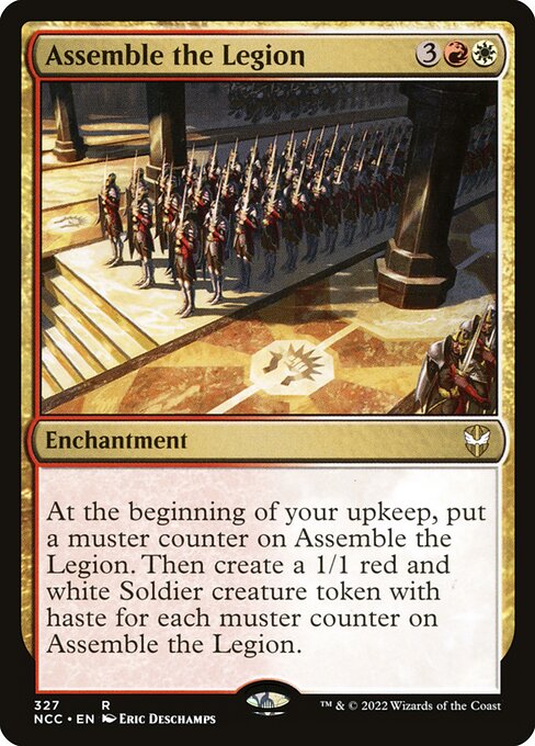 Assemble the Legion (327) [New Capenna Commander]