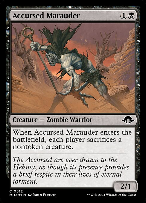 Accursed Marauder (512) [Modern Horizons 3]