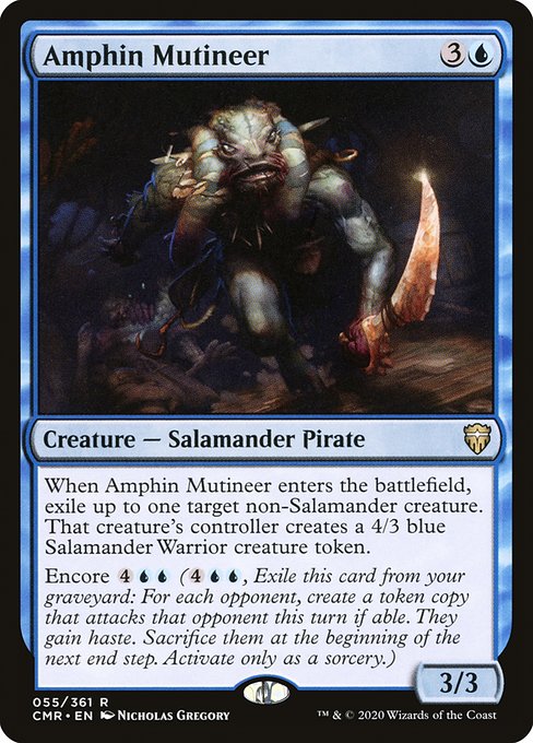 Amphin Mutineer (55) [Commander Legends]