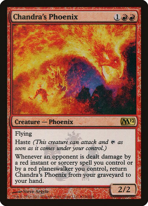 Chandra's Phoenix (126★) [Magic 2012 Promos]