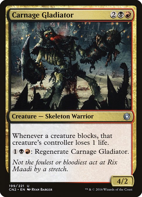 Carnage Gladiator (199) [Conspiracy: Take the Crown]