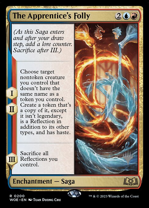 The Apprentice's Folly (200p) [Wilds of Eldraine Promos]