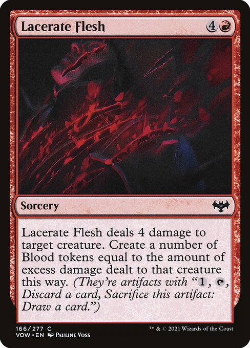 Lacerate Flesh (166) [Innistrad: Crimson Vow]