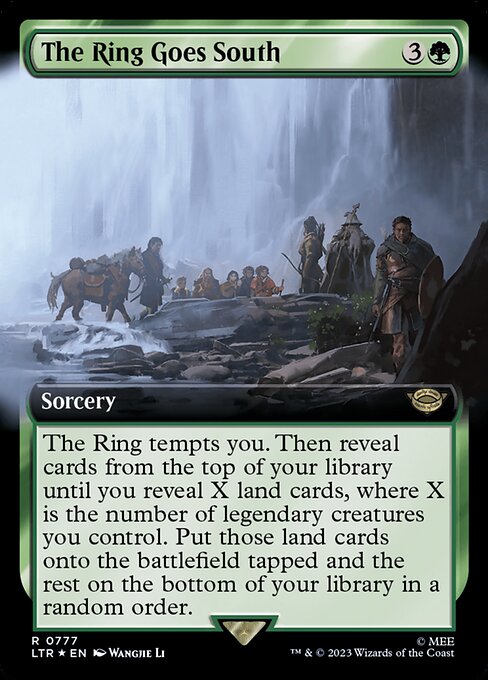The Ring Goes South (777) [The Lord of the Rings: Tales of Middle-earth] [Extended Art]