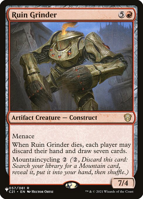 Ruin Grinder (C21-57) [The List]