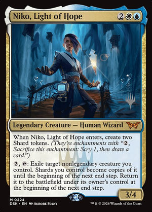 Niko, Light of Hope (224p) [Duskmourn: House of Horror Promos]