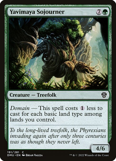 Yavimaya Sojourner (191) [Dominaria United]