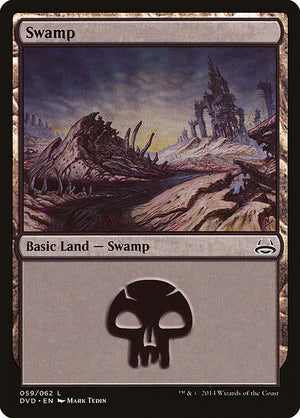 Swamp (59) [Duel Decks Anthology: Divine vs. Demonic]