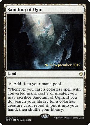 Sanctum of Ugin (242s) [Battle for Zendikar Promos]
