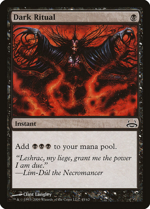 Dark Ritual (45) [Duel Decks: Divine vs. Demonic]