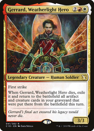Gerrard, Weatherlight Hero (41) [Commander 2019]