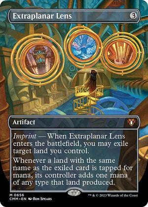 Extraplanar Lens (656) [Commander Masters] [Borderless]