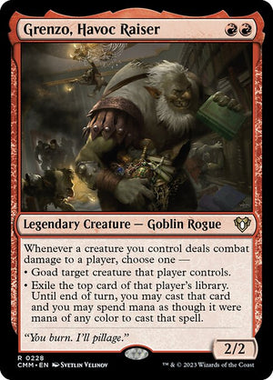 Grenzo, Havoc Raiser (228) [Commander Masters]