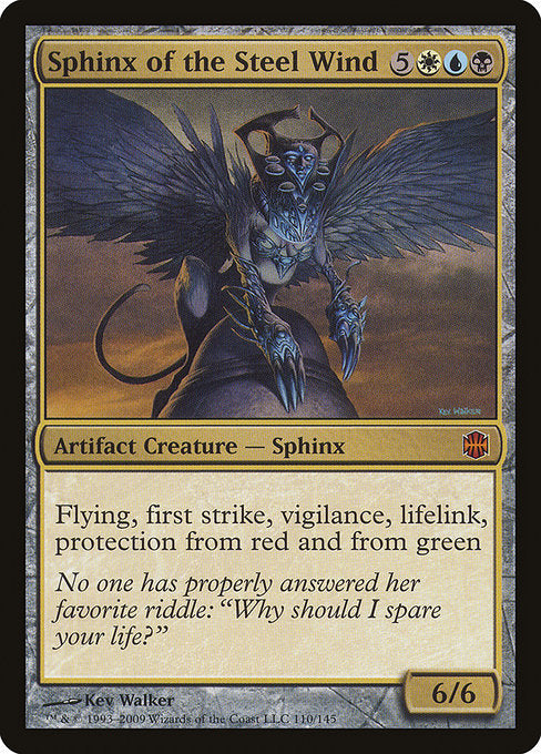 Sphinx of the Steel Wind (110) [Alara Reborn]