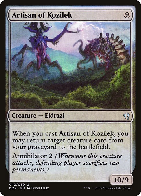 Artisan of Kozilek (42) [Duel Decks: Zendikar vs. Eldrazi]