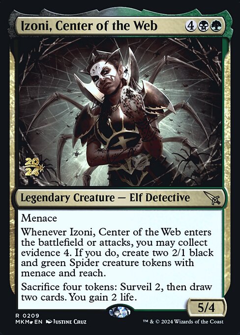 Izoni, Center of the Web (209s) [Murders at Karlov Manor Promos]
