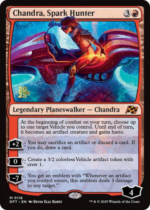 Chandra, Spark Hunter (116s) [Aetherdrift Promos]